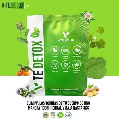 V-Té Detox VitalHealth: Desintoxica tu cuerpo